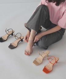 titivate（ティティベイト）の「スクエアトゥストラップサンダル（サンダル）」