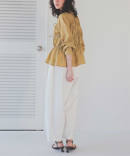 titivate（ティティベイト）の「スクエアトゥストラップサンダル（サンダル・レディース・ブラウン/オレンジ/ゴールド/シルバー/ブラック・LL/L/M/S）」の14枚目の写真