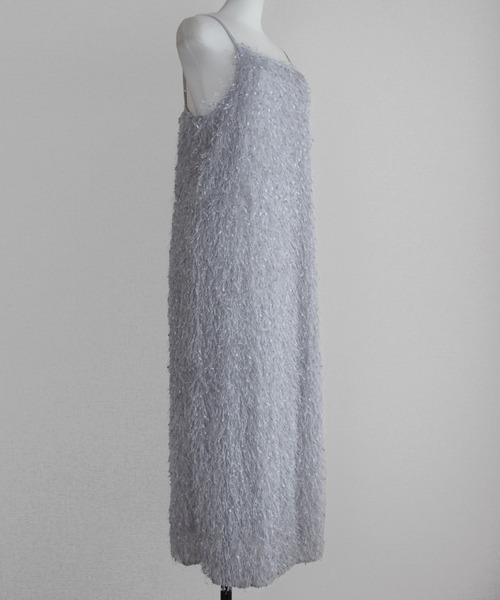 Marient（マリエント）の「フリンジキャミOP（ワンピース・レディース・グレー/ブラック・FREE）」の18枚目の写真