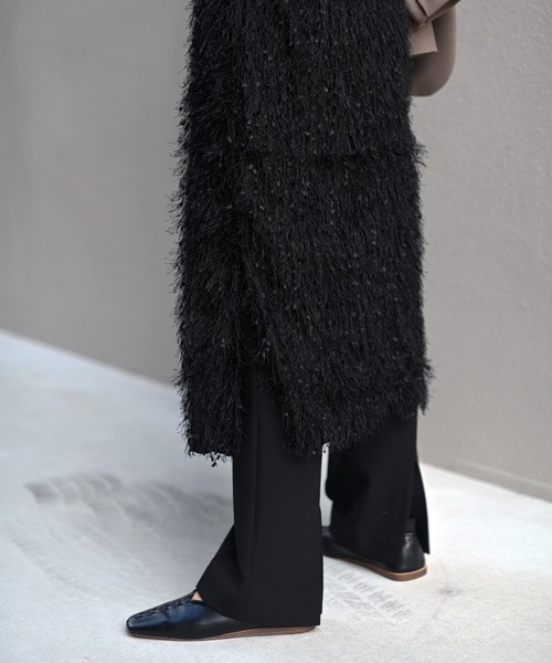 Marient（マリエント）の「フリンジキャミOP（ワンピース・レディース・グレー/ブラック・FREE）」の4枚目の写真