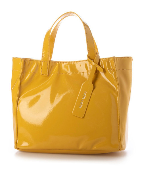 カシュカシュ cachecache / ソフトエナメルスクエア手提げトートS（トートバッグ）｜cache cache（カシュ カシュ）