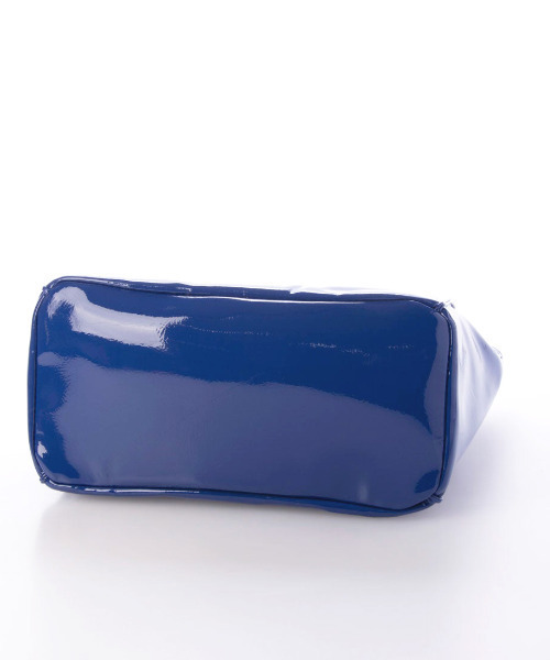 カシュカシュ cachecache / ソフトエナメルスクエア手提げトートS（トートバッグ）｜cache cache（カシュ カシュ）