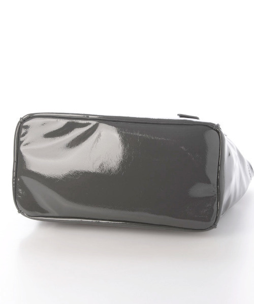 カシュカシュ cachecache / ソフトエナメルスクエア手提げトートS（トートバッグ）｜cache cache（カシュ カシュ）