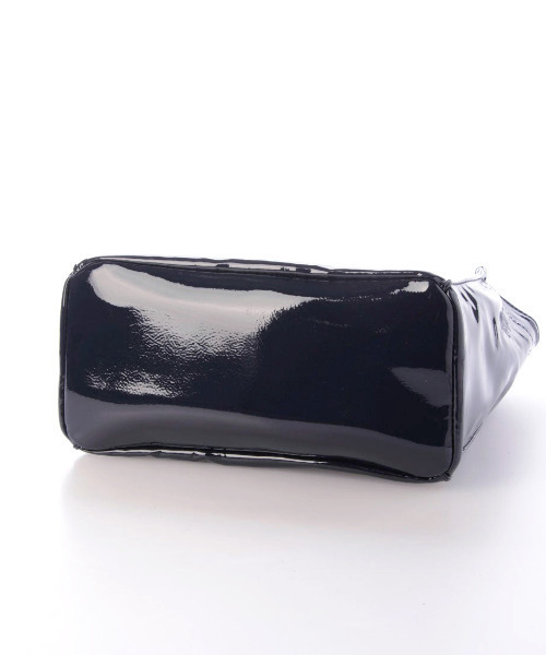 カシュカシュ cachecache / ソフトエナメルスクエア手提げトートS（トートバッグ）｜cache cache（カシュ カシュ）