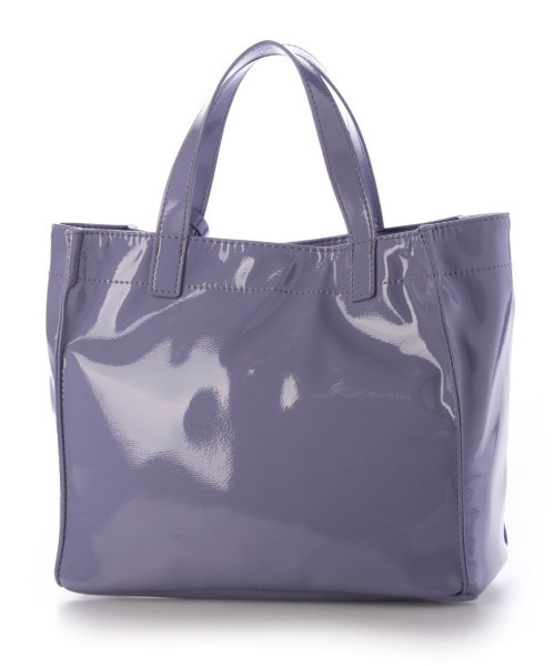 【新品】(値下げ中)カシュカシュ ソフトエナメルスクエア手提げトート　レパード UN BILLION｜カシュカシュ cachecache / ソフトエナメルスクエア