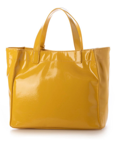 カシュカシュ cachecache / ソフトエナメルスクエア手提げトートS（トートバッグ）｜cache cache（カシュ カシュ）