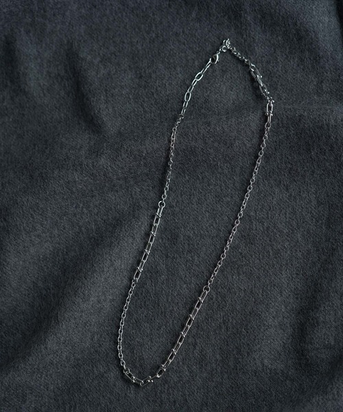 JUNRED(ジュンレッド)の「【追加】ital. from JUNRed / shackle necklace(ネックレス・メンズ・シルバー・FREE)」の4枚目の写真