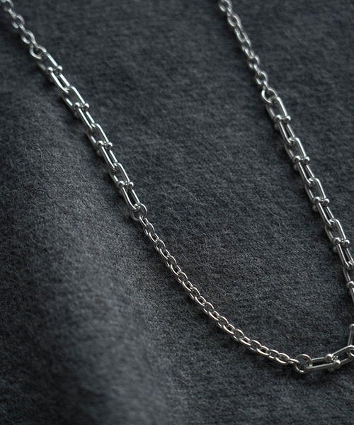 JUNRED(ジュンレッド)の「【追加】ital. from JUNRed / shackle necklace(ネックレス・メンズ・シルバー・FREE)」の6枚目の写真