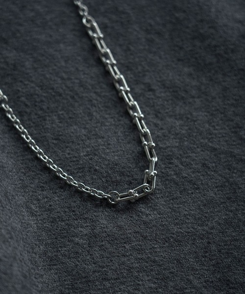 JUNRED(ジュンレッド)の「【追加】ital. from JUNRed / shackle necklace(ネックレス・メンズ・シルバー・FREE)」の7枚目の写真