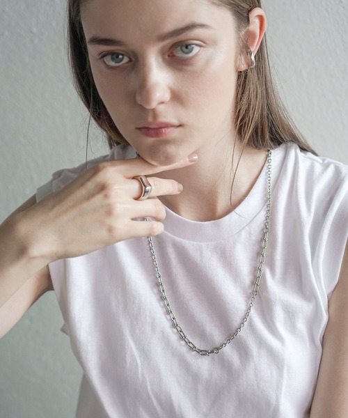 JUNRED(ジュンレッド)の「【追加】ital. from JUNRed / shackle necklace(ネックレス・メンズ・シルバー・FREE)」の13枚目の写真