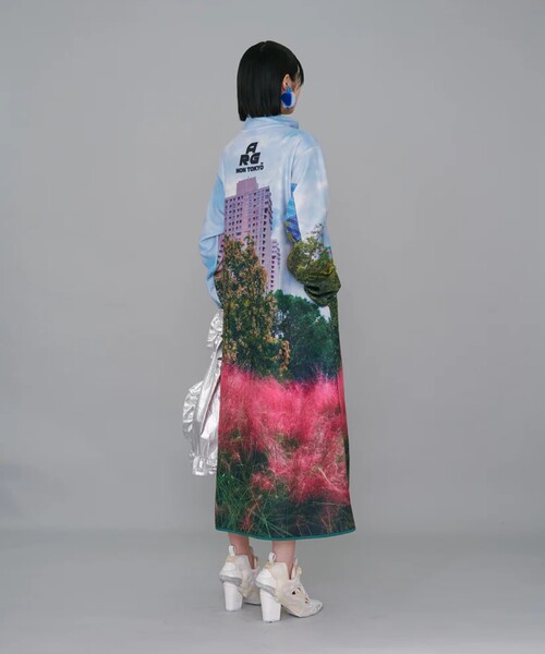 NON TOKYO ワンピース NON TOKYO(ノントーキョー) JERSEY FRILL ONE-PIECE | Taking a