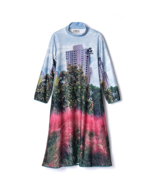 NON TOKYO ワンピース NON TOKYO ワンピース DIRECT PRINT SHEER ONE-PIECE : ZOZOTOWN