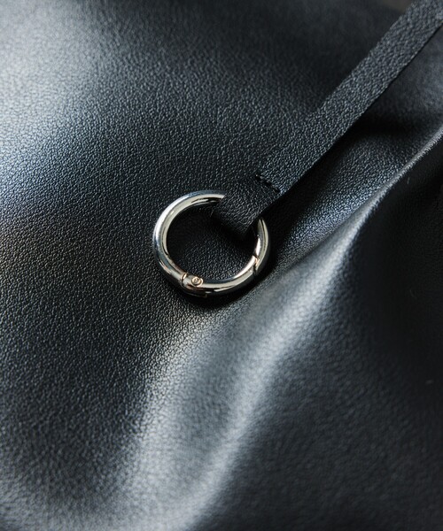 FREAK'S STORE（フリークスストア）の「限定展開 レザレット トートバック（トートバッグ・メンズ・ブラック・ﾌﾘ-）」の6枚目の写真