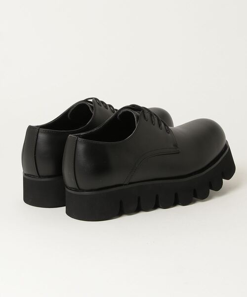 LOVEHUNTER(ラブハンター)の「LOVE HUNTER ハイソールプレーントゥシューズ(1740)(ドレスシューズ・メンズ・ブラック・44/40/41/42/43)」の3枚目の写真