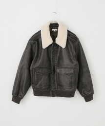 【GLOWNY/グロウニー】 AIR FORCE LEATHER JACKET