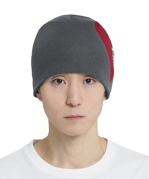OY(オーワイ)の「『OY/オーワイ』 HEART STITCH BEANIE/ハートステッチビーニー(ニットキャップ/ビーニー・レディース・ブラック/グレー・FREE)」の8枚目の写真