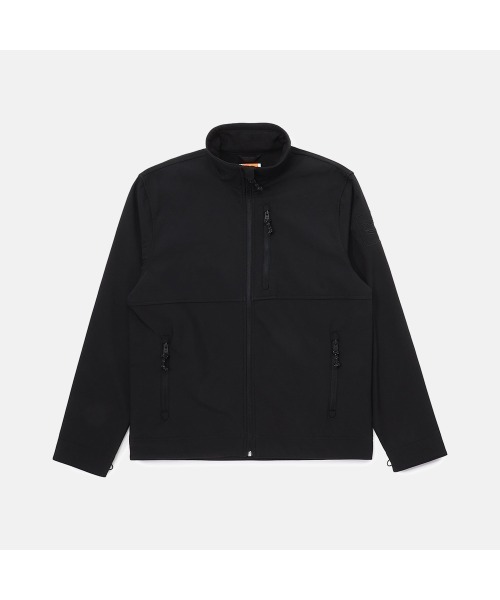Timberland(ティンバーランド)の「メンズ ウィンドプルーフ フルジップ ソフトシェル ジャケット(その他アウター・メンズ・ブラック・LARGE/MEDIUM/SMALL/X-LARGE/XX-LARGE)」の1枚目の写真