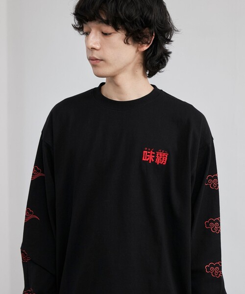 coen(コーエン)の「【味覇/ウェイパァー】プリントロングスリーブTシャツ(Tシャツ/カットソー・メンズ・ホワイト/レッド/ブラック・M/L/XL)」の12枚目の写真