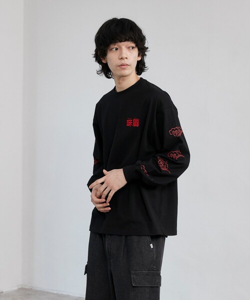 coen(コーエン)の「【味覇/ウェイパァー】プリントロングスリーブTシャツ(Tシャツ/カットソー・メンズ・ホワイト/レッド/ブラック・M/L/XL)」の16枚目の写真