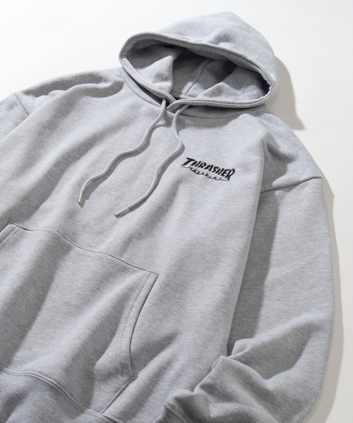 THRASHER（スラッシャー）の「【THRASHER/スラッシャー】裏毛 アートワークデザイン オーバーサイズ プルオーバーパーカー（パーカー・メンズ・グレー系その他2/ホワイト系その他/グレー系その他/ブラック系その他2/ブラック系その他/ホワイト系その他2・M/L/XL）」の13枚目の写真