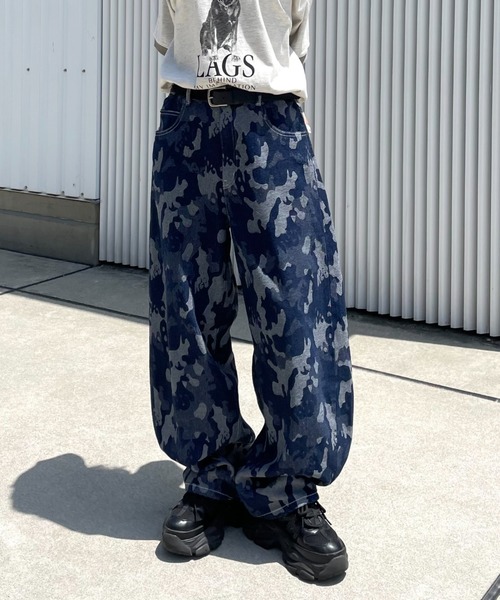 セール】《UNISEX》バルーンデニム（デニムパンツ）｜PBLIM