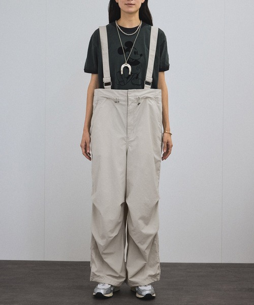 SALON adam et rope'(サロン アダム エ ロペ)の「【ZOZOTOWN限定】サスペンダーハイウエストミリタリーパンツ(その他パンツ・レディース・ライトグレー/ブラック/カーキ・S/M/L/XS)」の20枚目の写真