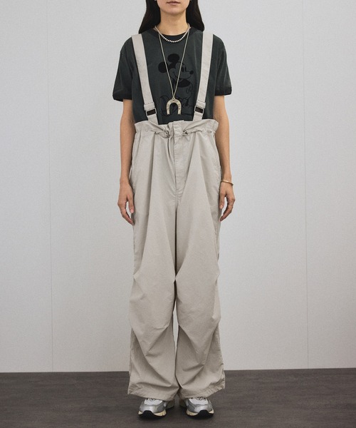 SALON adam et rope'(サロン アダム エ ロペ)の「【ZOZOTOWN限定】サスペンダーハイウエストミリタリーパンツ(その他パンツ・レディース・ライトグレー/ブラック/カーキ・S/M/L/XS)」の21枚目の写真