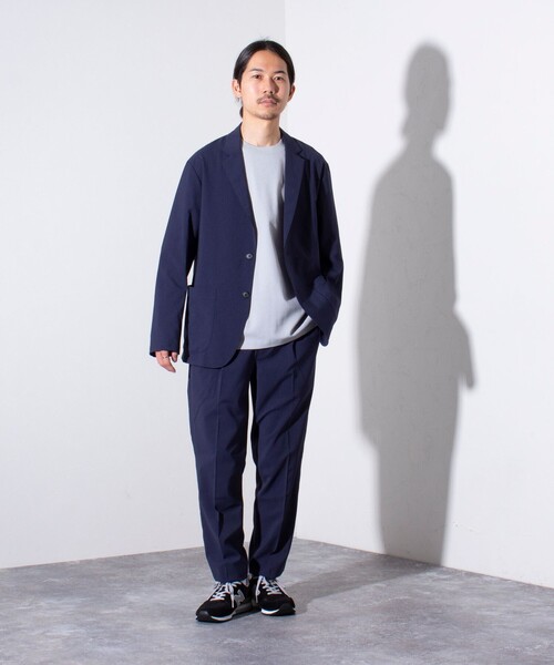 GLOSTER(グロスター)の「【GLOSTER/グロスター】COOLMAX ポリトロスラックス イージーパンツ(その他パンツ・メンズ・ブルー系その他/ダークネイビー/チャコールグレー/ライトグレー/オリーブ・S/M/L/XL)」の16枚目の写真