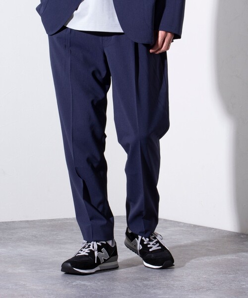 GLOSTER(グロスター)の「【GLOSTER/グロスター】COOLMAX ポリトロスラックス イージーパンツ(その他パンツ・メンズ・ブルー系その他/ダークネイビー/チャコールグレー/ライトグレー/オリーブ・S/M/L/XL)」の17枚目の写真