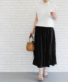 ムジラボ muji labo プリーツスカート　M MUJI Laboの新作「ジャージープリーツスカート」が理想の一着だった