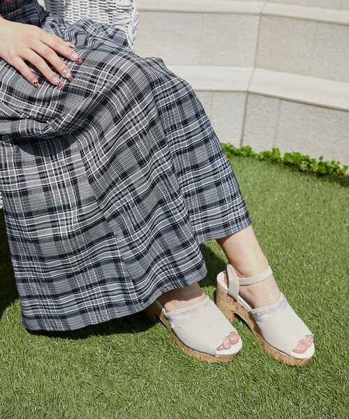 MAJESTIC LEGON（マジェスティックレゴン）の「スカラップシアーサンダル（サンダル・レディース・ネイビー/アイボリー/ブラック・SMALL/MEDIUM/LARGE/X-LARGE）」の20枚目の写真