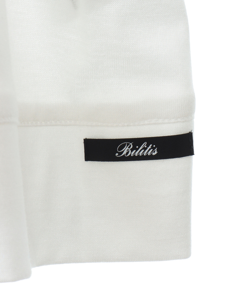 Tiara（ティアラ）の「【Bilitis dix-sept ans/ビリティス・ディセッタン】ペプラムカットソー（Tシャツ/カットソー・レディース・ホワイト/ブラック・36）」の7枚目の写真