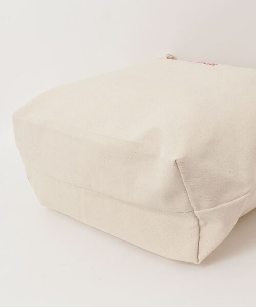 HELLY HANSEN(ヘリーハンセン)の「【HELLY HANSEN】Organic Cotton Logo Tote L オーガニックコットンロゴトートL(トートバッグ・メンズ・ブルー/ネイビー/レッド・ONE SIZE)」の6枚目の写真