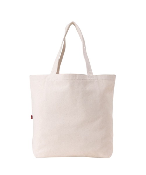 HELLY HANSEN(ヘリーハンセン)の「【HELLY HANSEN】Organic Cotton Logo Tote L オーガニックコットンロゴトートL(トートバッグ・メンズ・ブルー/ネイビー/レッド・ONE SIZE)」の4枚目の写真