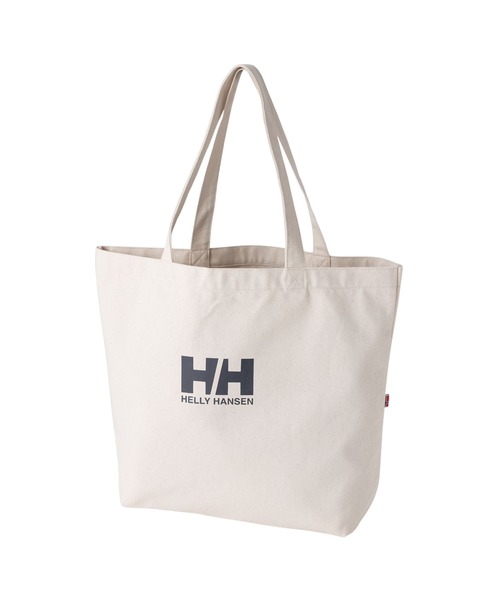 HELLY HANSEN(ヘリーハンセン)の「【HELLY HANSEN】Organic Cotton Logo Tote L オーガニックコットンロゴトートL(トートバッグ・メンズ・ブルー/ネイビー/レッド・ONE SIZE)」の9枚目の写真