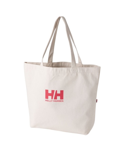 HELLY HANSEN(ヘリーハンセン)の「【HELLY HANSEN】Organic Cotton Logo Tote L オーガニックコットンロゴトートL(トートバッグ・メンズ・ブルー/ネイビー/レッド・ONE SIZE)」の8枚目の写真