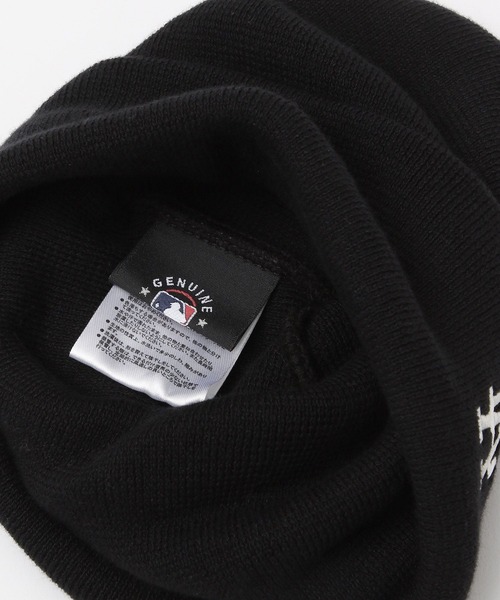 Heather(ヘザー)の「【NEW ERA/ニューエラ】Basic Cuff Knit 252053(ニットキャップ/ビーニー・レディース・ネイビー/ブラック・ONE SIZE)」の3枚目の写真