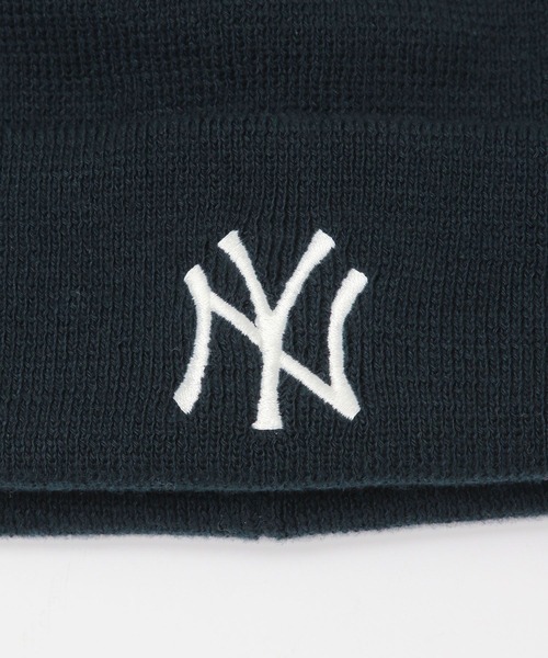 Heather(ヘザー)の「【NEW ERA/ニューエラ】Basic Cuff Knit 252053(ニットキャップ/ビーニー・レディース・ネイビー/ブラック・ONE SIZE)」の5枚目の写真