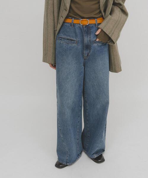 KBF（ケイビーエフ）の「ホールレスレザーベルト（ベルト・レディース・ブラック/ダークブラウン/キャメル・ONE）」の5枚目の写真