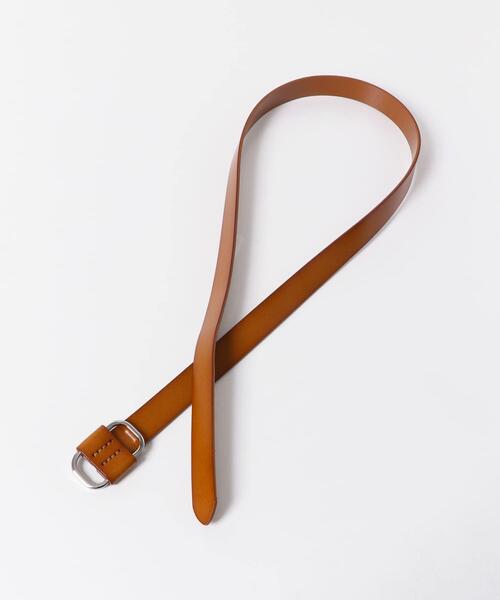 KBF（ケイビーエフ）の「ホールレスレザーベルト（ベルト・レディース・ブラック/ダークブラウン/キャメル・ONE）」の11枚目の写真