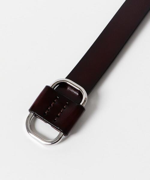 KBF（ケイビーエフ）の「ホールレスレザーベルト（ベルト・レディース・ブラック/ダークブラウン/キャメル・ONE）」の20枚目の写真
