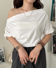 efill | ハーフ オフショルダー ブラウス / カットソー(Tシャツ/カットソー)