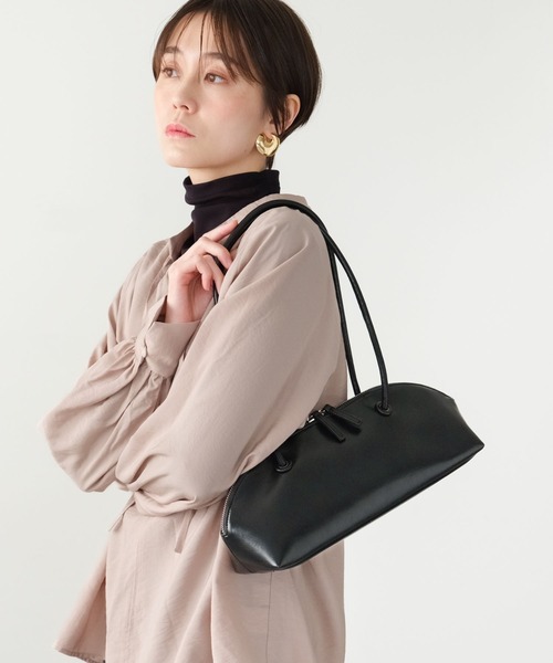 Elura(エルーラ)の「ロングショルダーバッグ/288165(ハンドバッグ・レディース・ブラック/アイボリー/ブルー・ONE SIZE)」の3枚目の写真