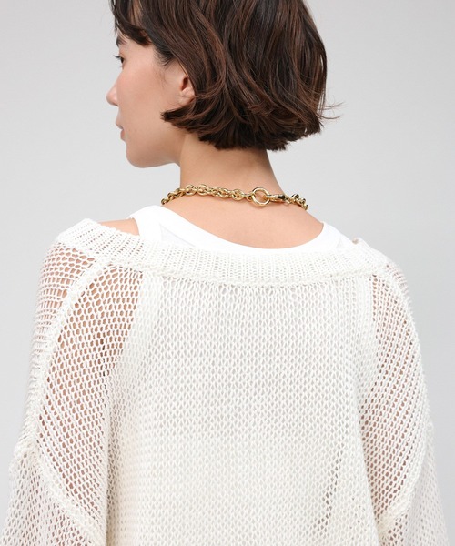 BABYLONE（バビロン）の「キョウネンフライスタンクトップ（タンクトップ・レディース・ブラック/ホワイト・フリー）」の7枚目の写真