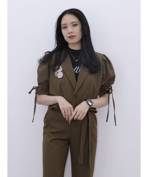 jouetie（ジュエティ）の「【FRUITSZIPPER櫻井優衣】フレアパンツ（その他パンツ・レディース・ブラウン・MEDIUM）」の5枚目の写真