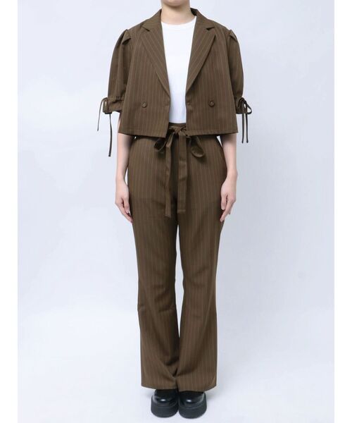 jouetie（ジュエティ）の「【FRUITSZIPPER櫻井優衣】フレアパンツ（その他パンツ・レディース・ブラウン・MEDIUM）」の14枚目の写真