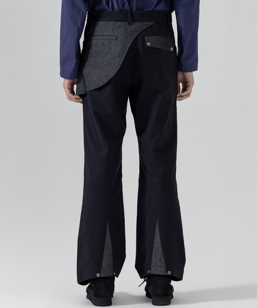D.Nart.Ampta(ディーナ―トアンプタ)の「D.Nart.Ampta(ディー・ナート・アンプタ)Layered Work pants ロングパンツ ベイカーパンツ(その他パンツ・メンズ・ネイビー/ブラック/キャメル・M/S)」の9枚目の写真