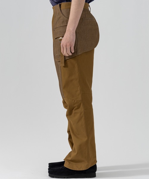 D.Nart.Ampta(ディーナ―トアンプタ)の「D.Nart.Ampta(ディー・ナート・アンプタ)Layered Work pants ロングパンツ ベイカーパンツ(その他パンツ・メンズ・ネイビー/ブラック/キャメル・M/S)」の13枚目の写真
