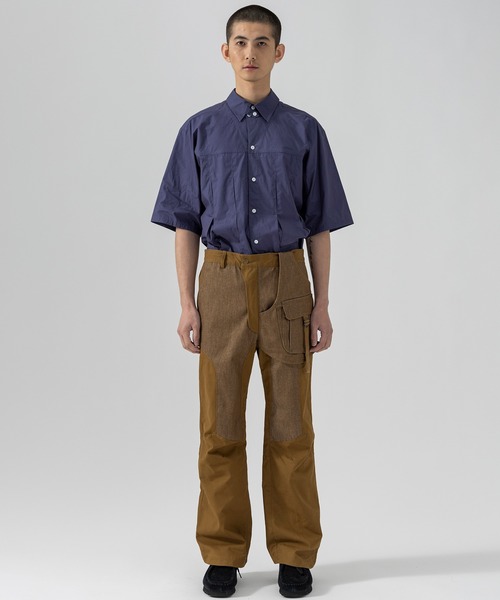 D.Nart.Ampta(ディーナ―トアンプタ)の「D.Nart.Ampta(ディー・ナート・アンプタ)Layered Work pants ロングパンツ ベイカーパンツ(その他パンツ・メンズ・ネイビー/ブラック/キャメル・M/S)」の15枚目の写真