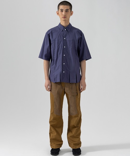 D.Nart.Ampta(ディーナ―トアンプタ)の「D.Nart.Ampta(ディー・ナート・アンプタ)Layered Work pants ロングパンツ ベイカーパンツ(その他パンツ・メンズ・ネイビー/ブラック/キャメル・M/S)」の17枚目の写真